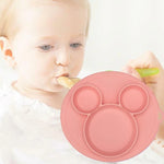 Baby Silicone Plate Kids Bowl