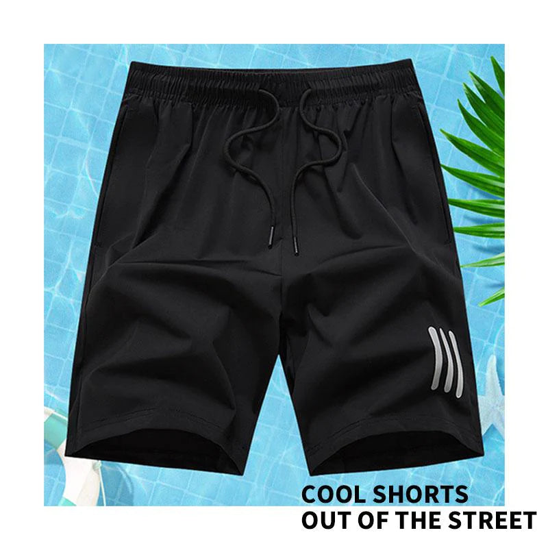 Summer Elastic Sports Shorts