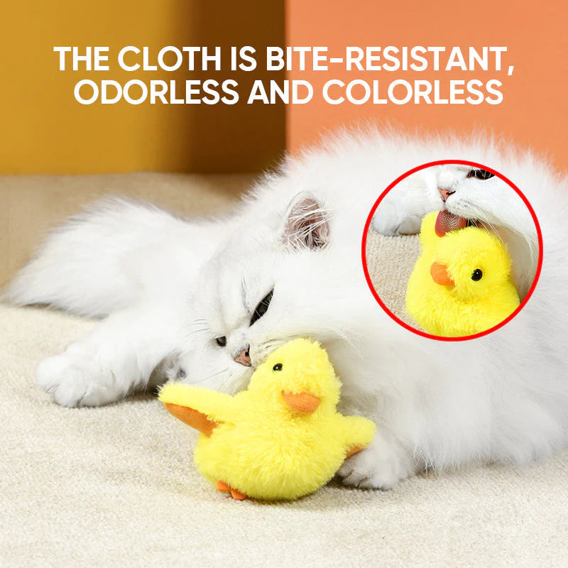 Cat Toys Rechargeable Flapping Duck