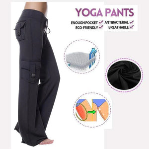 Elastic Eco-friendly Bamboo Yoga Pants