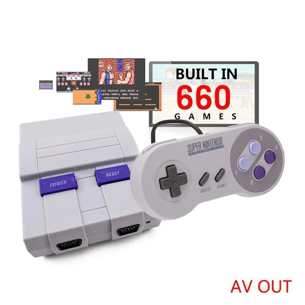 Handheld Game Console Entertainment System Built-in 660 Classic Anniversary Edition