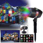 Christmas Halloween Home Decoration Projector Lights (12 Patterns)