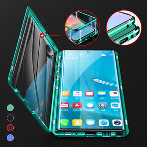 Magnetic Tempered Phone Case for Samsung