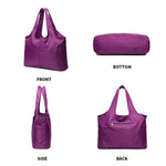 Ladies Large Capacity Handbag, Nylon Waterproof Shoulder Bag