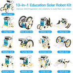 13-in-1 Education Solar Robot Toys