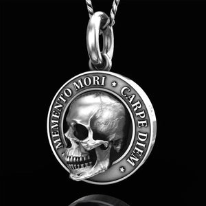 Memento Mori Skull Pendant