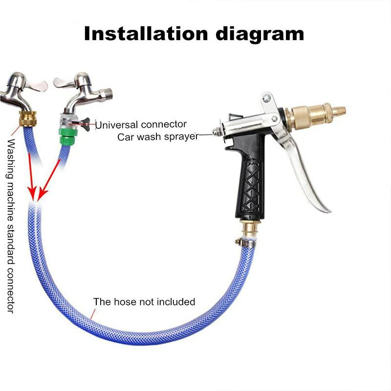 Household Car Wash Spray Gun Head