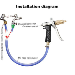 Household Car Wash Spray Gun Head