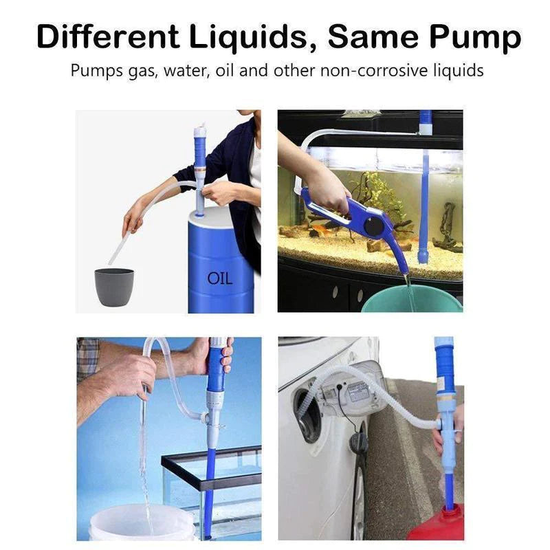 Battery-Operated Liquid Transfer Siphon Pump