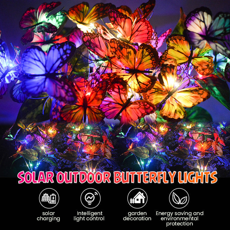 🦋Solar Butterfly Garden Lights