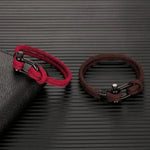 U-shaped Buckle Nylon Braided Bracelet