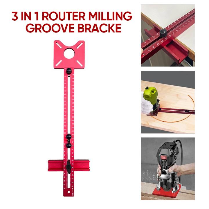 URDREAMLIFE®3 IN 1 ROUTER MILLING GROOVE BRACKET