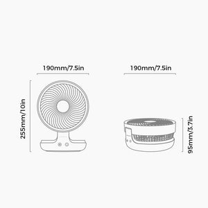 Foldable Desktop Fan