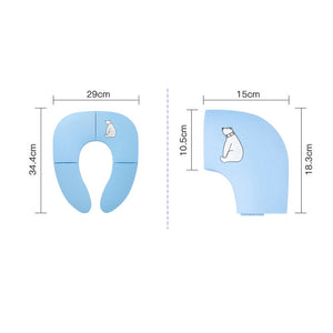 Portable Foldable Baby Toddler Potty Toilet Seat Covers Pad Cushion