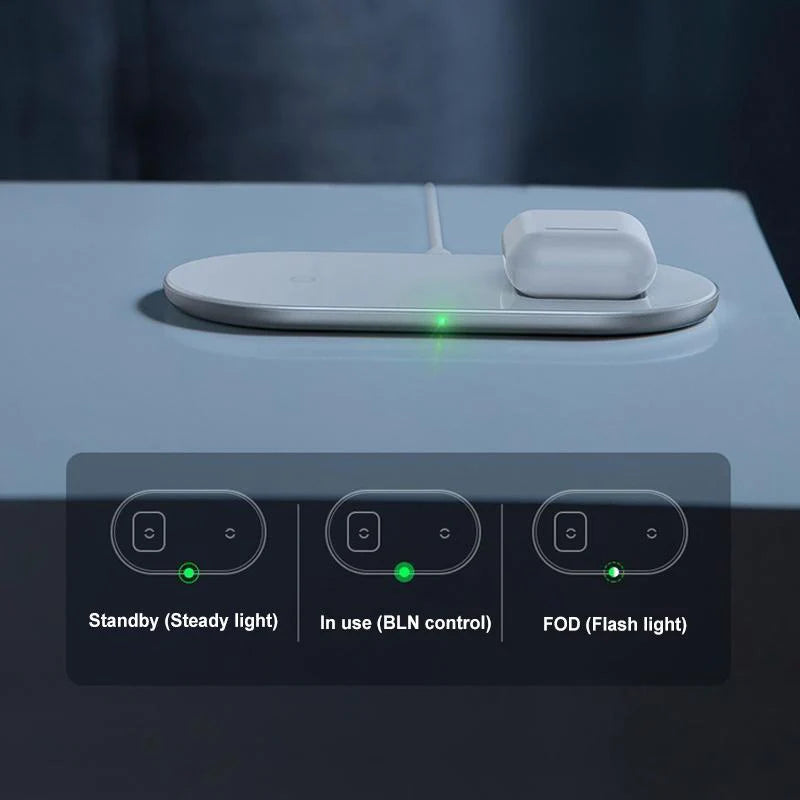 3 in 1 Wireless Charging Station