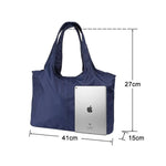 Ladies Large Capacity Handbag, Nylon Waterproof Shoulder Bag