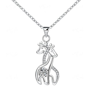 Graceful Love Giraffe Necklace