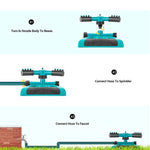 360 Degree Automatic Rotating Sprinkler