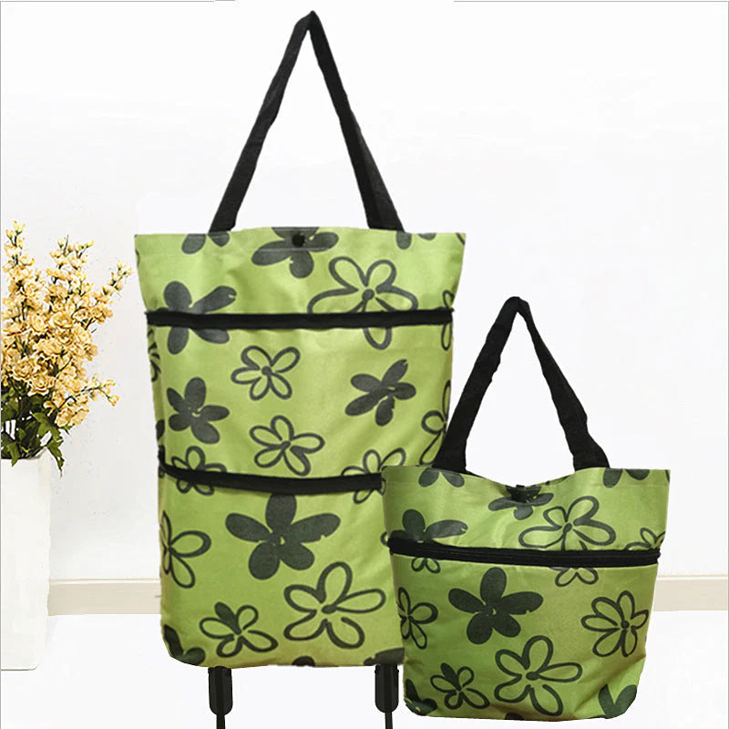 🛍Foldable Shopping Trolley Tote Bag