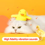 Cat Toys Rechargeable Flapping Duck