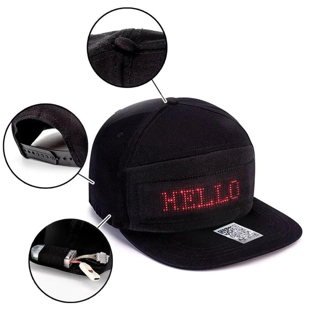 LED Message Hat