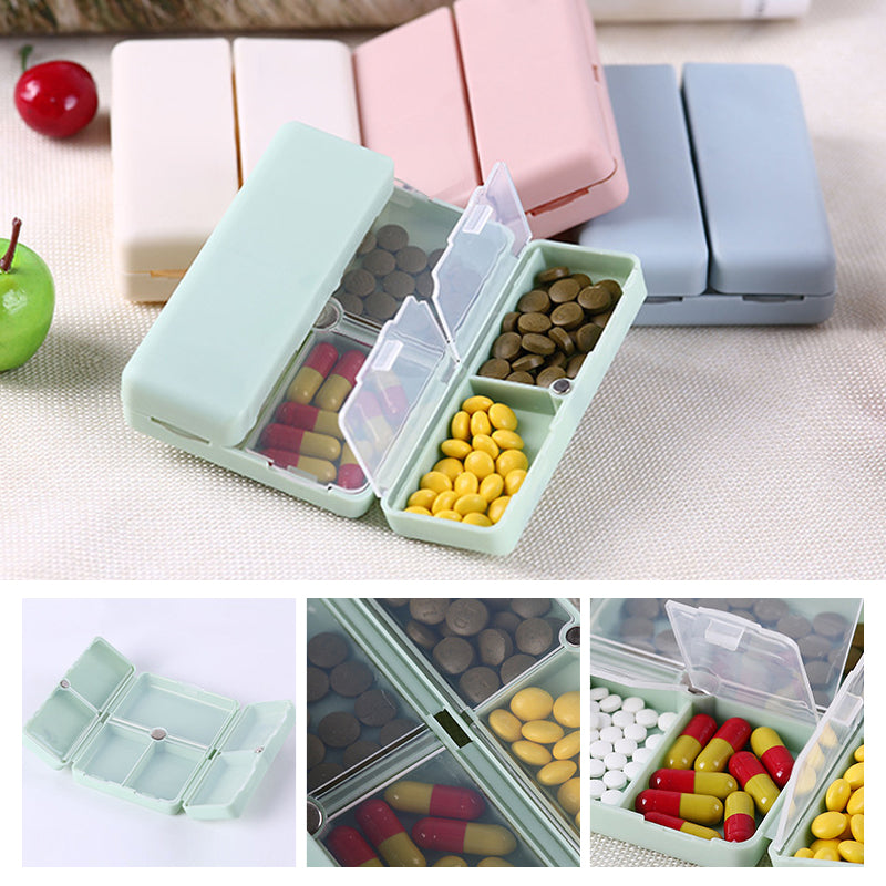 7 Compartments Portable Pill Case