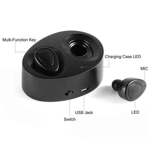 Hirundo Mini Electronics Bluetooth Earphone Wireless