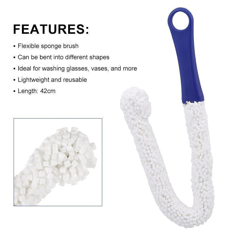 Flexible Multi-Function Kitchen Brush