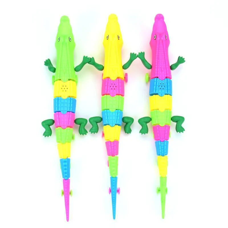 Electronic Led Light Universal Crocodile Toy