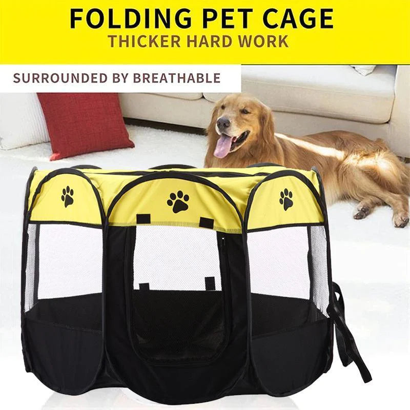 Premium Folding Pet Playpen