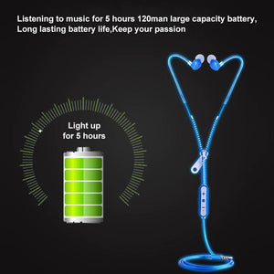 Luminous Earphone With Hanging Ear