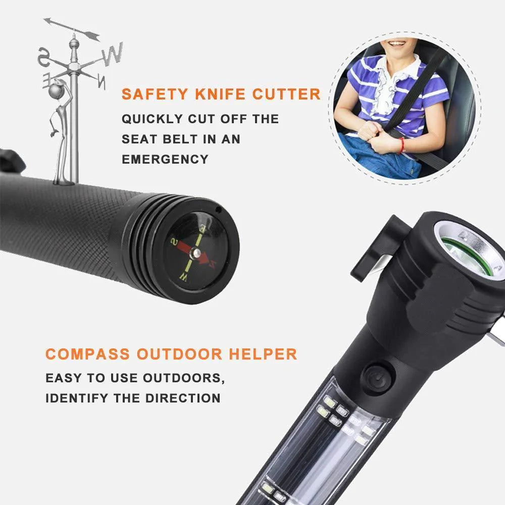 Multi-functional Emergency Flashlight