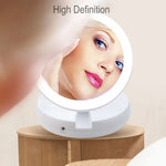 Hirundo LED Folding Makeup Mirror