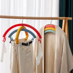 Three-Tier Rainbow Swivel Coat Hanger