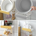 Punch-free Retractable Shelf