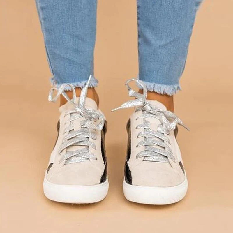 Fashion Women Round Toe Sneaker