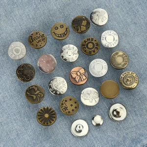 Detachable Adjustable Waist Button Decorative Button