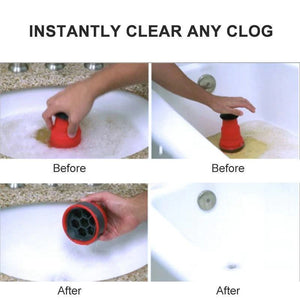 Sink Plunger - Power Drain Blaster