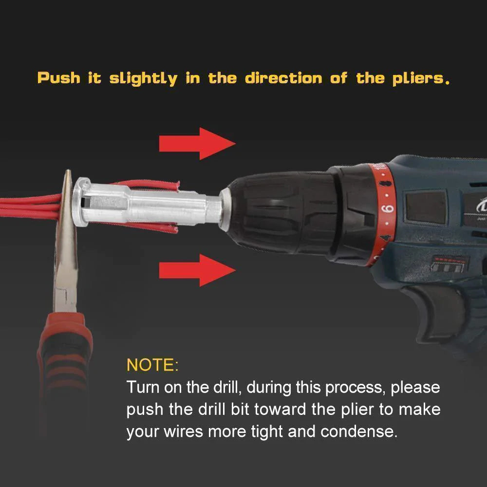 Cable Wire Stripping And Twisting Tool