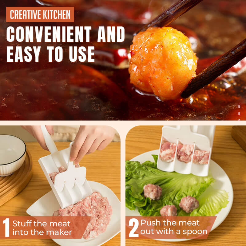 Creative Kitchen Triple Meatball Maker