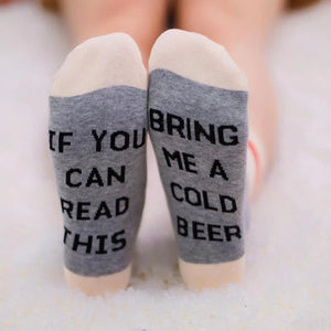 If You Can Read This Funny Saying Socks, 2 Pairs