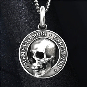 Memento Mori Skull Pendant