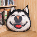 Creative Funny Simulation Husky Pillow