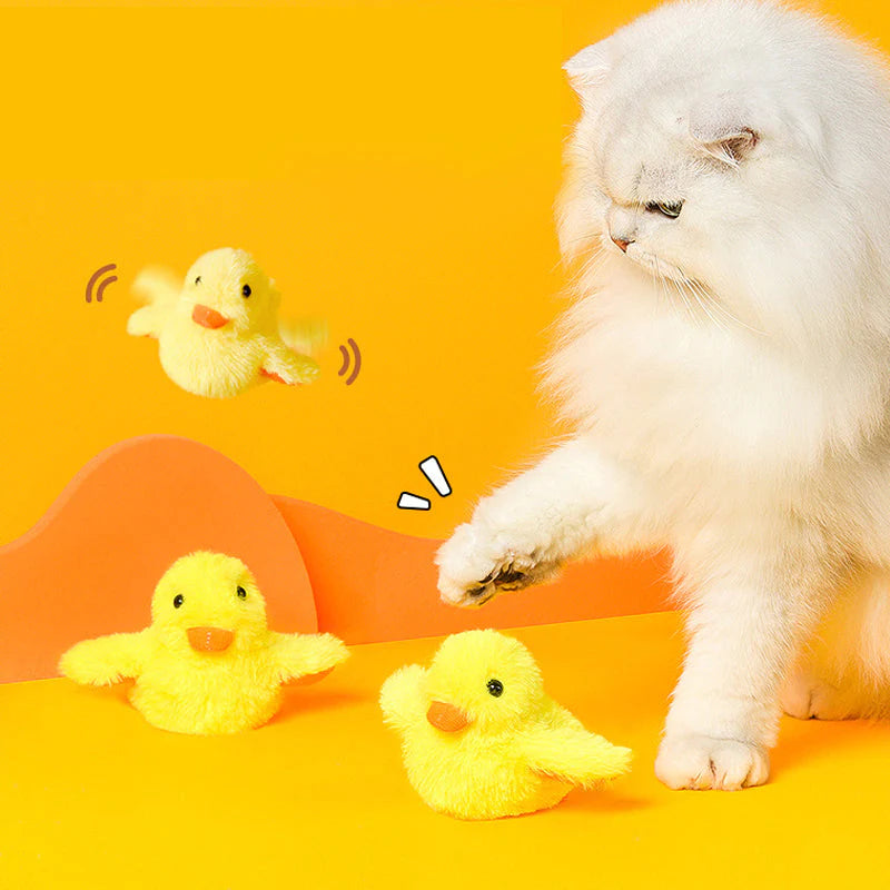 Cat Toys Rechargeable Flapping Duck