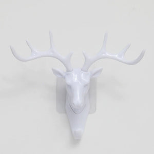 Deer Head Wall Hanging Hook