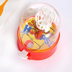 Mini Handheld Basketball Shooting Game Ball Toys(Random Color)