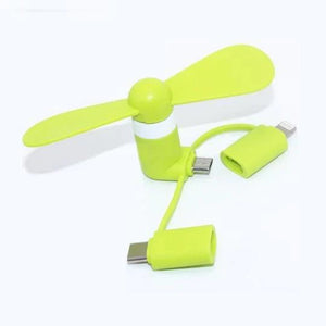 Portable Mini Cooling Fan For Android, IOS&Type C