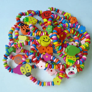 Colourful Wooden Bracelets