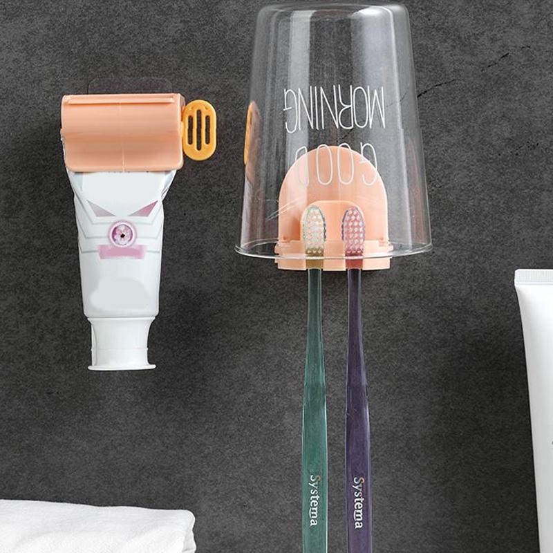 Toothpaste and Toothbrush Holder Set