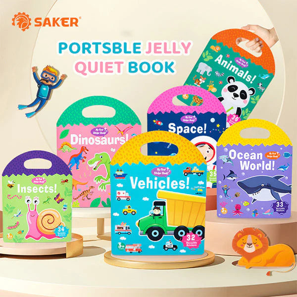 Saker Portsble Jelly Quiet Book